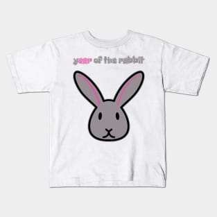 year of the rabbit- Chinese zodiac Kids T-Shirt